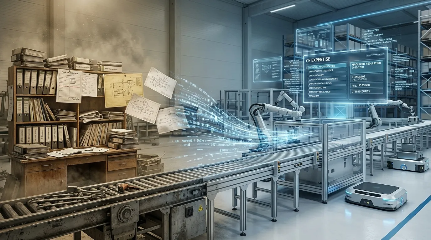 Von der alten, papierbasierten CE-Dokumentation zur MVO-konformen technischen Dokumentation einer automatisierten Anlage